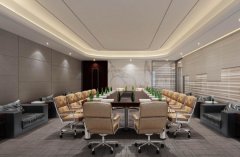 企業(yè)會議室墻壁和頂面用什么材料裝修吸音效果好？